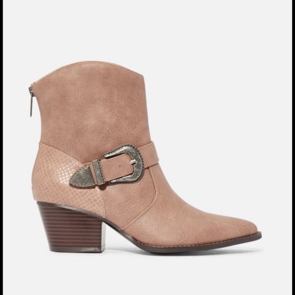Blush Ankle Booties